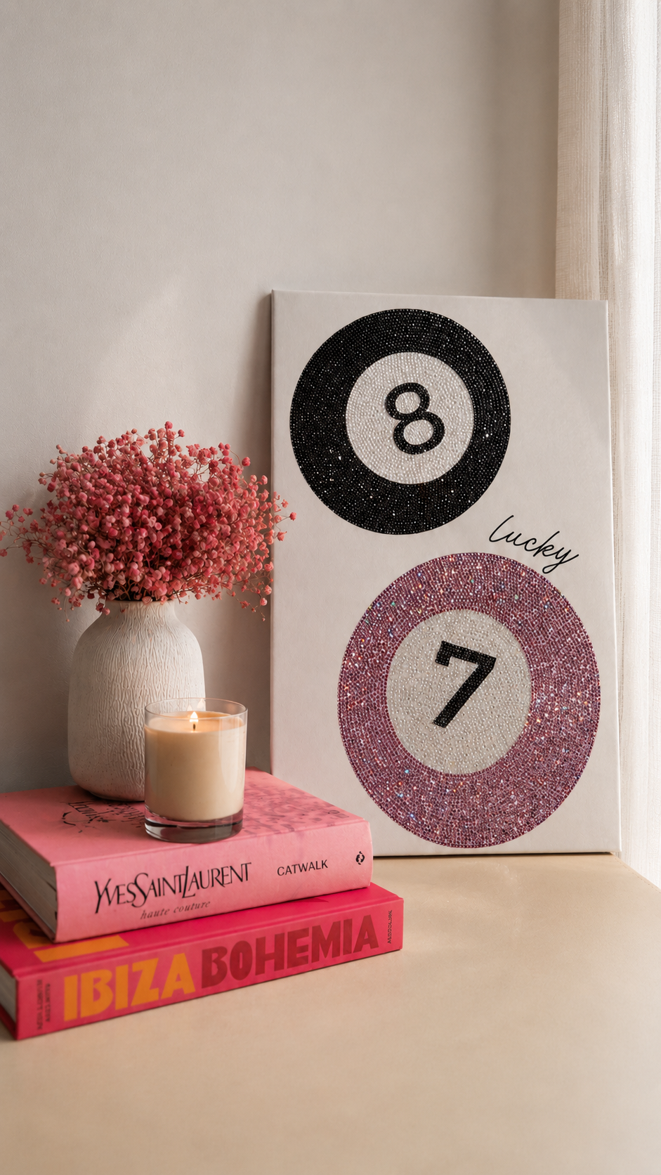 TOILE FINIE BOULES DE BILLARD XXL