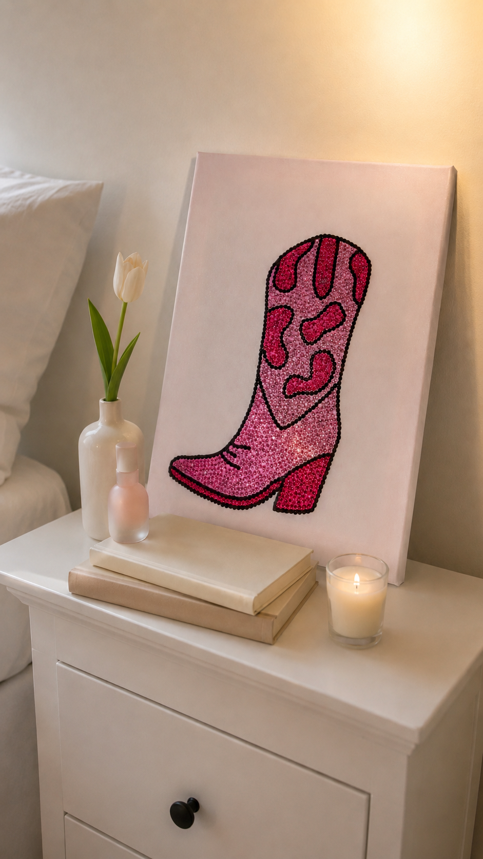 KIT DIY BOTTE ROSE