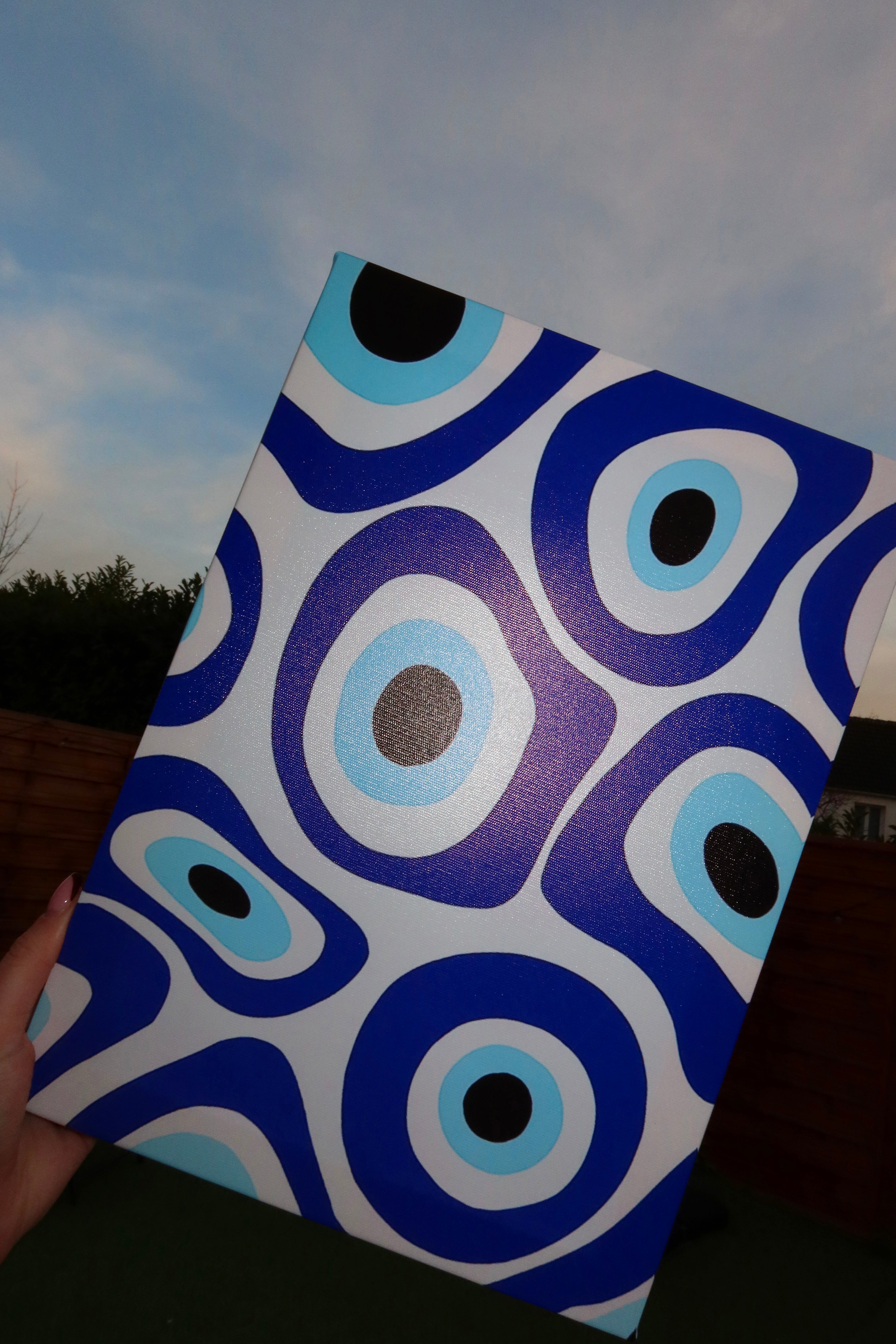 KIT DIY OEIL BLEU
