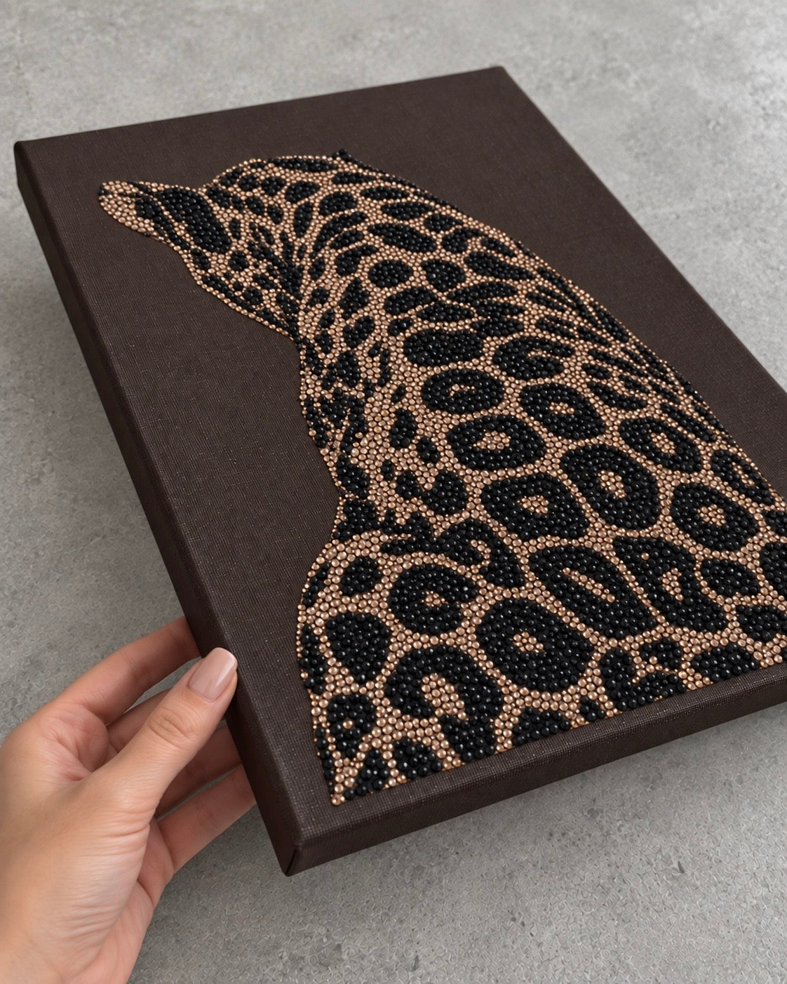 KIT DIY GOLDEN LEOPARD