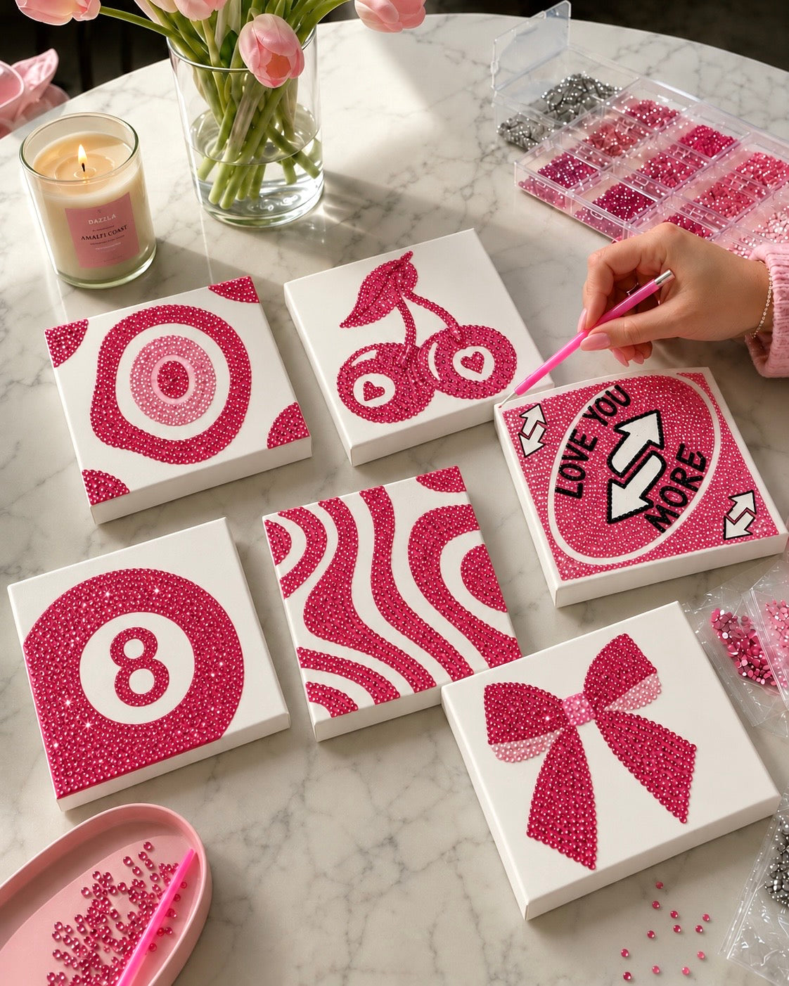 Girls Party – Pack DIY 6 toiles