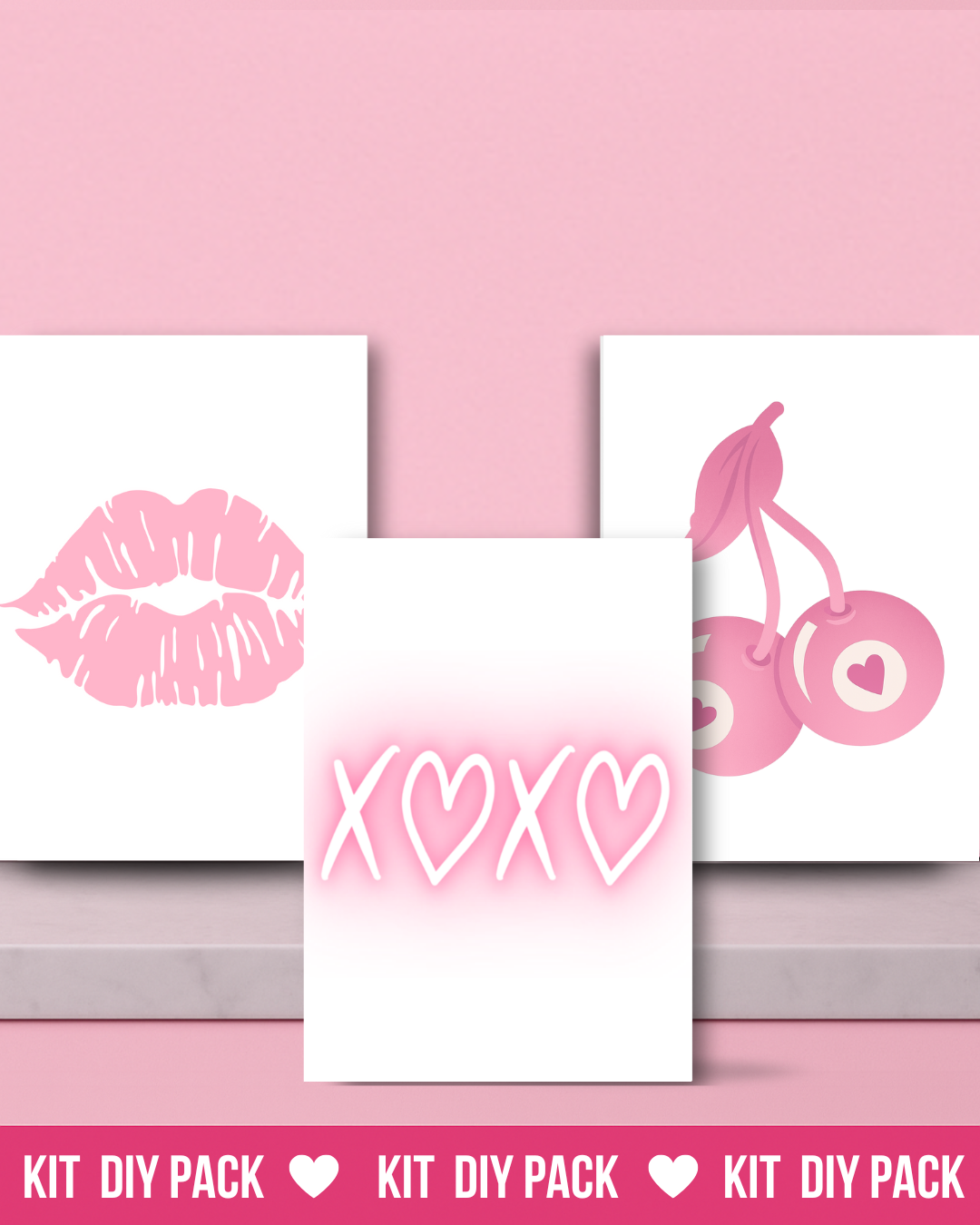 KIT DIY PACK ROSE