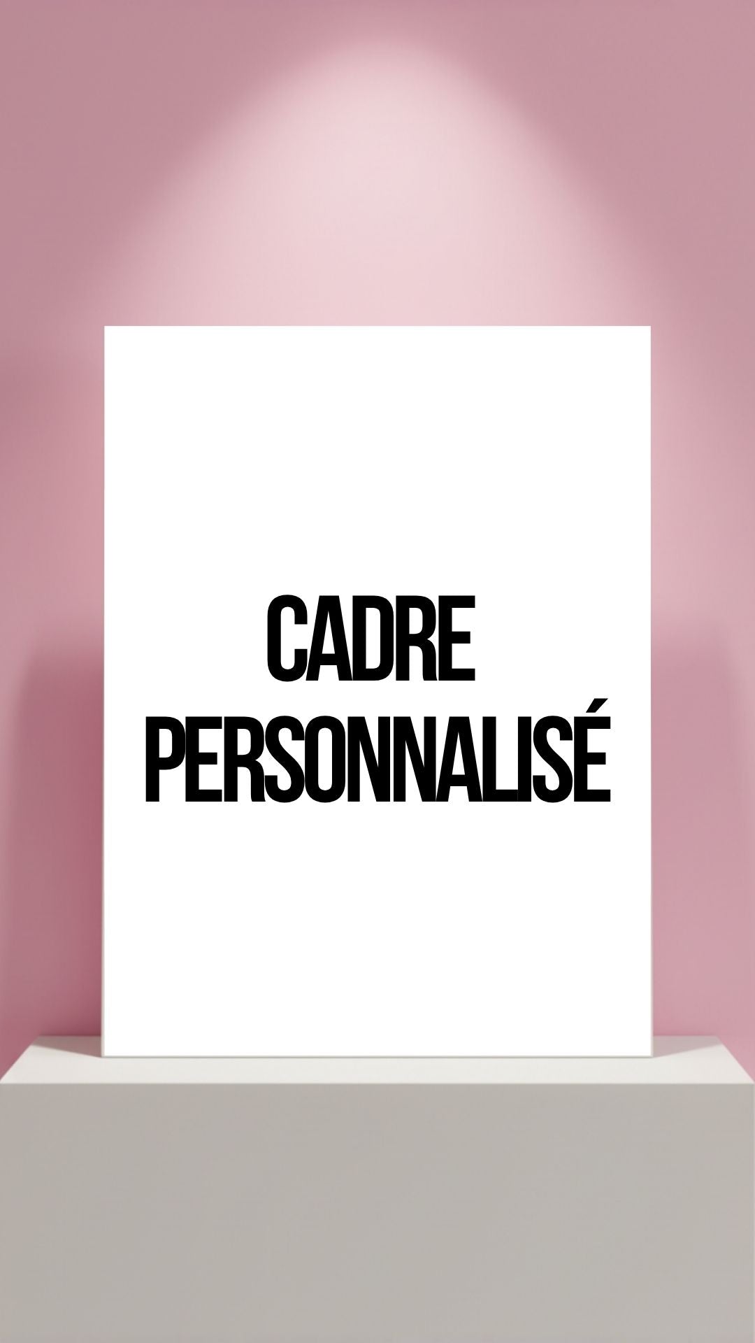 TOILE FINIE PERSONNALISÉE
