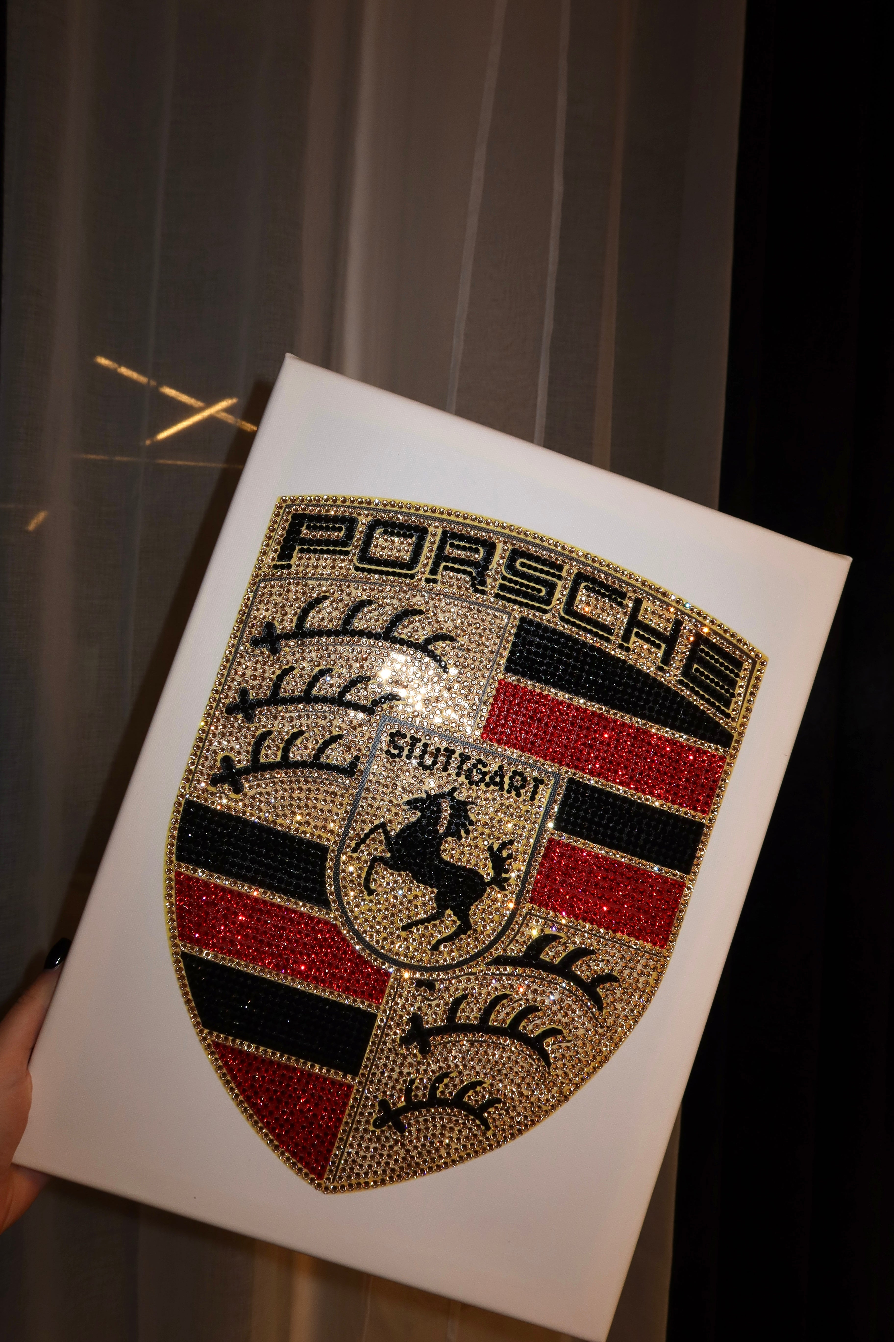 Toile finie Porsche