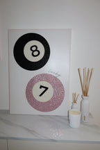 TOILE FINIE BOULES DE BILLARD XXL