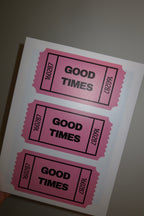 KIT DIY TICKETS GOOD TIMES
